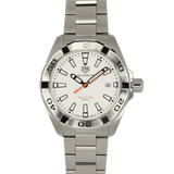 Buy Shop Tag Heuer Aquaracer White Dial Watch for Men - WBD1111.BA0928 USA Online