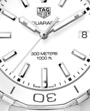 Buy Shop Tag Heuer Aquaracer White Dial Watch for Women - WAY131B.BA0914 USA Online