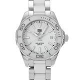 Buy Shop Tag Heuer Aquaracer White Dial Watch for Women - WAY131B.BA0914 USA Online