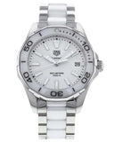 Buy Shop Tag Heuer Aquaracer White Dial Watch for Women - WAY131B.BA0914 USA Online