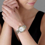 Buy Shop Tag Heuer Aquaracer White Mother of Pearl Dial Two Tone Steel Strap Watch for Women - WBD1322.BB0320 USA Online