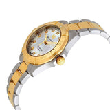 Buy Shop Tag Heuer Aquaracer White Mother of Pearl Dial Two Tone Steel Strap Watch for Women - WBD1322.BB0320 USA Online