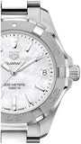 Buy Shop Tag Heuer Aquaracer White Mother of Pearl Dial Watch for Women - WBD1311.BA0740 USA Online