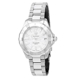Buy Shop Tag Heuer Aquaracer White Mother of Pearl Dial Watch for Women - WBD1311.BA0740 USA Online