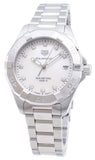 Buy Shop Tag Heuer Aquaracer White Mother of Pearl Dial Watch for Women - WBD1314.BA0740 USA Online
