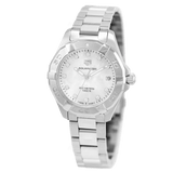 Buy Shop Tag Heuer Aquaracer White Mother of Pearl Dial Watch for Women - WBD1314.BA0740 USA Online