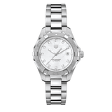 Buy Shop Tag Heuer Aquaracer White Mother of Pearl Dial Watch for Women - WBD1314.BA0740 USA Online