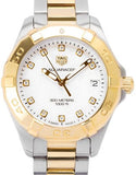 Buy Shop Tag Heuer Aquaracer White Mother of Pearl Dial Watch for Women - WBD1322.BB0320 USA Online