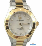 Buy Shop Tag Heuer Aquaracer White Mother of Pearl Dial Watch for Women - WBD1322.BB0320 USA Online