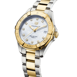 Buy Shop Tag Heuer Aquaracer White Mother of Pearl Dial Watch for Women - WBD1322.BB0320 USA Online