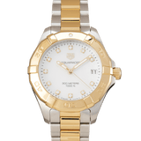Buy Shop Tag Heuer Aquaracer White Mother of Pearl Dial Watch for Women - WBD1322.BB0320 USA Online