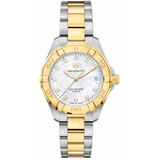 Buy Shop Tag Heuer Aquaracer White Mother of Pearl Dial Watch for Women - WBD1322.BB0320 USA Online