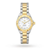 Buy Shop Tag Heuer Aquaracer White Mother of Pearl Dial Watch for Women - WBD1322.BB0320 USA Online