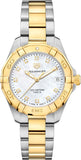 Buy Shop Tag Heuer Aquaracer White Mother of Pearl Dial Watch for Women - WBD1322.BB0320 USA Online