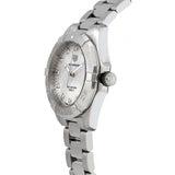 Buy Shop Tag Heuer Aquaracer Diamonds White Mother of Pearl Dial Silver Steel Strap Watch for Women - WBD1314.BA0740 USA Online