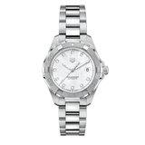Buy Shop Tag Heuer Aquaracer White Mother of Pearl Dial Watch for Women - WBD1314.BA0740 USA Online