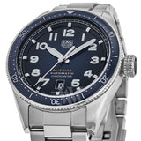 Buy Shop Tag Heuer Autavia Automatic Blue Dial Silver Steel Strap Watch for Men - WBE5116.EB0173 USA Online