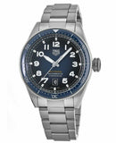 Buy Shop Tag Heuer Autavia Automatic Blue Dial Silver Steel Strap Watch for Men - WBE5116.EB0173 USA Online