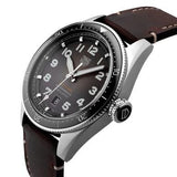 Buy Shop Tag Heuer Autavia Automatic Grey Dial Brown Leather Strap Watch for Men - WBE5114.FC8266 USA Online
