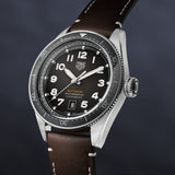 Buy Shop Tag Heuer Autavia Automatic Grey Dial Brown Leather Strap Watch for Men - WBE5114.FC8266 USA Online