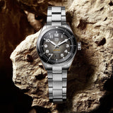 Buy Shop Tag Heuer Autavia Automatic Grey Dial Silver Steel Strap Watch for Men - WBE5114.EB0173 USA Online