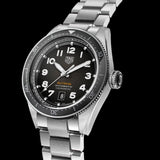 Buy Shop Tag Heuer Autavia Automatic Grey Dial Silver Steel Strap Watch for Men - WBE5114.EB0173 USA Online