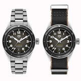 Tag Heuer Autavia Automatic Grey Dial Silver Steel Strap Watch for Men - WBE5114.EB0173