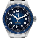 Buy Shop Tag Heuer Autavia Blue Dial Watch for Men - WBE5116.EB0173 USA Online