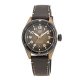 Buy Shop Tag Heuer Autavia Brown Dial Brown Leather Strap Watch for Men - WBE5191.FC8276 USA Online