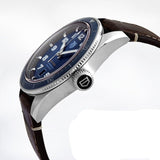 Buy Shop Tag Heuer Autavia Calibre 5 Automatic Blue Dial Brown Leather Strap Watch for Men - WBE5116.FC8266 USA Online