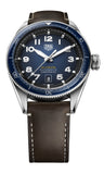 Buy Shop Tag Heuer Autavia Calibre 5 Automatic Blue Dial Brown Leather Strap Watch for Men - WBE5116.FC8266 USA Online