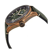 Buy Shop Tag Heuer Autavia Calibre 5 Automatic Olive Green Dial Green Leather Strap Watch for Men - WBE5190.FC8268 USA Online