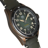Buy Shop Tag Heuer Autavia Calibre 5 Automatic Olive Green Dial Green Leather Strap Watch for Men - WBE5190.FC8268 USA Online