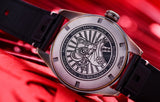 Buy Shop Tag Heuer Autavia Calibre 5 Chinese New Year Maroon Dial Maroon Leather Strap Watch for Men - WBE5193.FC8300 USA Online