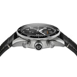 Buy Shop Tag Heuer Autavia Chronometer Flyback Automatic Chronograph Black Dial Black Leather Strap Watch for Men - CBE511A.FC8279 USA Online