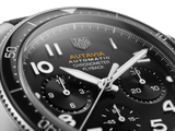Buy Shop Tag Heuer Autavia Chronometer Flyback Automatic Chronograph Black Dial Black Leather Strap Watch for Men - CBE511A.FC8279 USA Online