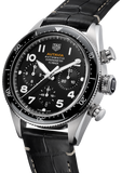 Buy Shop Tag Heuer Autavia Chronometer Flyback Automatic Chronograph Black Dial Black Leather Strap Watch for Men - CBE511A.FC8279 USA Online