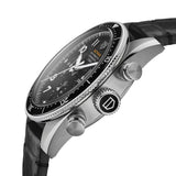 Buy Shop Tag Heuer Autavia Chronometer Flyback Automatic Chronograph Black Dial Black Leather Strap Watch for Men - CBE511A.FC8279 USA Online