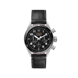 Buy Shop Tag Heuer Autavia Chronometer Flyback Automatic Chronograph Black Dial Black Leather Strap Watch for Men - CBE511A.FC8279 USA Online