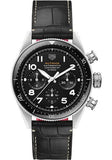 Buy Shop Tag Heuer Autavia Chronometer Flyback Automatic Chronograph Black Dial Black Leather Strap Watch for Men - CBE511A.FC8279 USA Online
