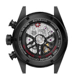 Buy Shop Tag Heuer Autavia Chronometer Flyback Chronograph Black Dial Black Leather Strap Watch for Men - CBE511C.FC8280 USA Online
