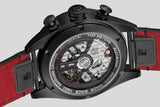 Buy Shop Tag Heuer Autavia Chronometer Flyback Chronograph Black Dial Black Leather Strap Watch for Men - CBE511C.FC8280 USA Online