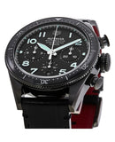 Buy Shop Tag Heuer Autavia Chronometer Flyback Chronograph Black Dial Black Leather Strap Watch for Men - CBE511C.FC8280 USA Online