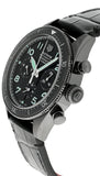Buy Shop Tag Heuer Autavia Chronometer Flyback Chronograph Black Dial Black Leather Strap Watch for Men - CBE511C.FC8280 USA Online