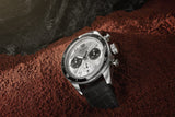 Buy Shop Tag Heuer Autavia Chronometer Flyback Chronograph Silver Dial Black Leather Strap Watch for Men - CBE511B.FC8279 USA Online