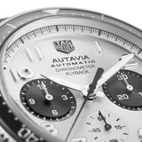 Buy Shop Tag Heuer Autavia Chronometer Flyback Chronograph Silver Dial Black Leather Strap Watch for Men - CBE511B.FC8279 USA Online