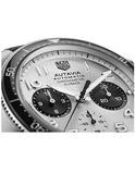 Buy Shop Tag Heuer Autavia Chronometer Flyback Chronograph Silver Dial Black Leather Strap Watch for Men - CBE511B.FC8279 USA Online