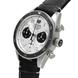 Buy Shop Tag Heuer Autavia Chronometer Flyback Chronograph Silver Dial Black Leather Strap Watch for Men - CBE511B.FC8279 USA Online