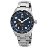 Buy Shop Tag Heuer Autavia Cosc GMT Automatic Blue Dial Silver Steel Strap Watch for Men - WBE511A.BA0650 USA Online