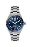 Buy Shop Tag Heuer Autavia Cosc GMT Automatic Blue Dial Silver Steel Strap Watch for Men - WBE511A.BA0650 USA Online